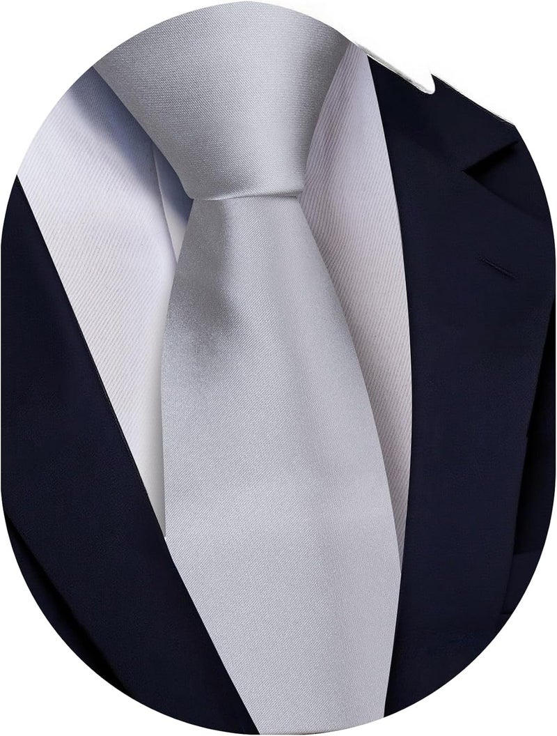 Ailisus Store Boys Tie Solid Color Silk Satin Pre-tied Kids Necktie for Age 8-12 Adjustable Formal Wedding School Graduation - Image 1